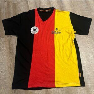 Bitburger germany deutscher fussball-bund shirt XL